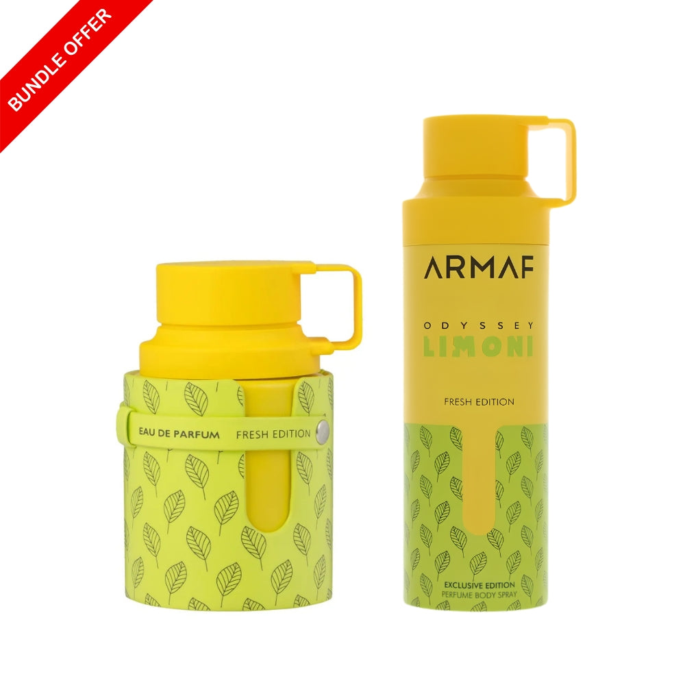 ODYSSEY LIMONI PERFUME 100ML +BODY SPRAY 200ML