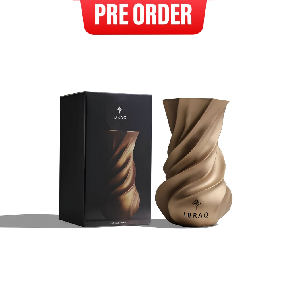 FLOW INCENSE BURNER - GOLD
