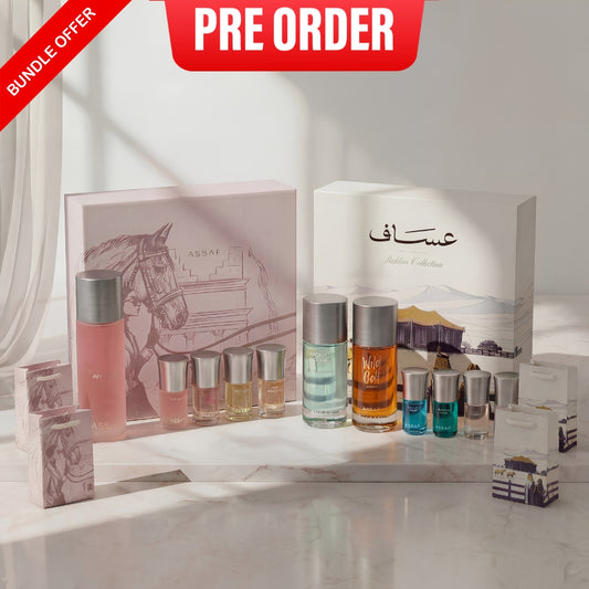 ARROGATE PINK BOX + BAKHUR COLLECTION BY ASSAF