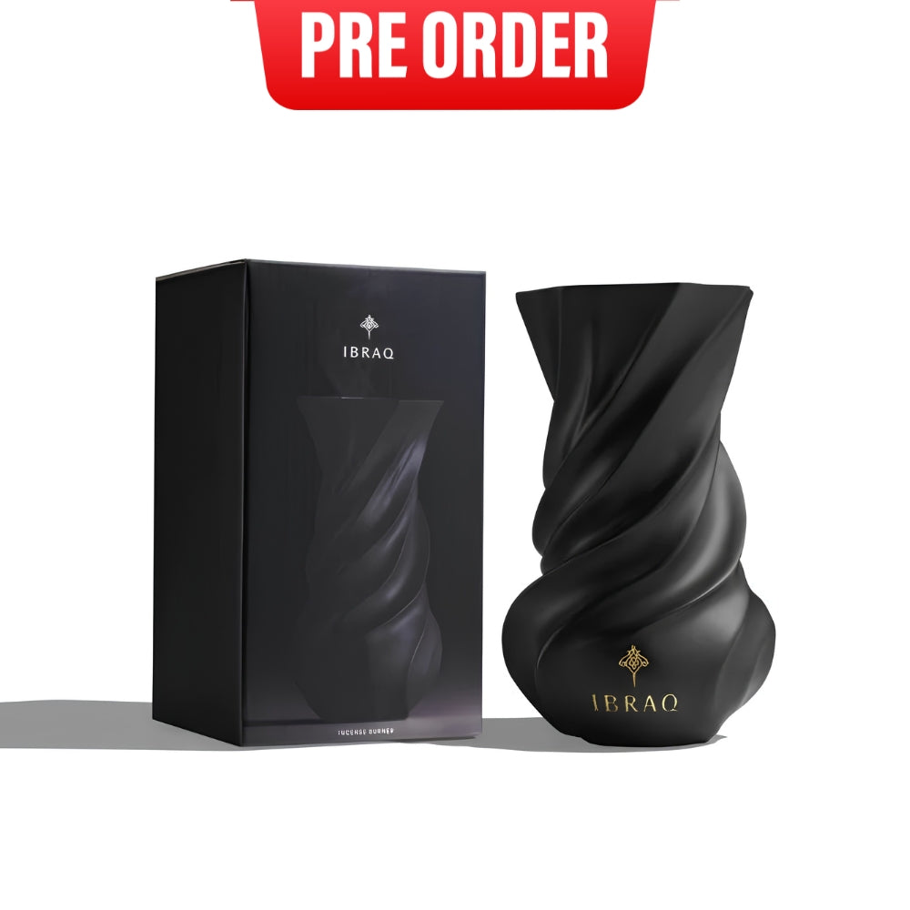 FLOW INCENSE BURNER - OBSIDIAN